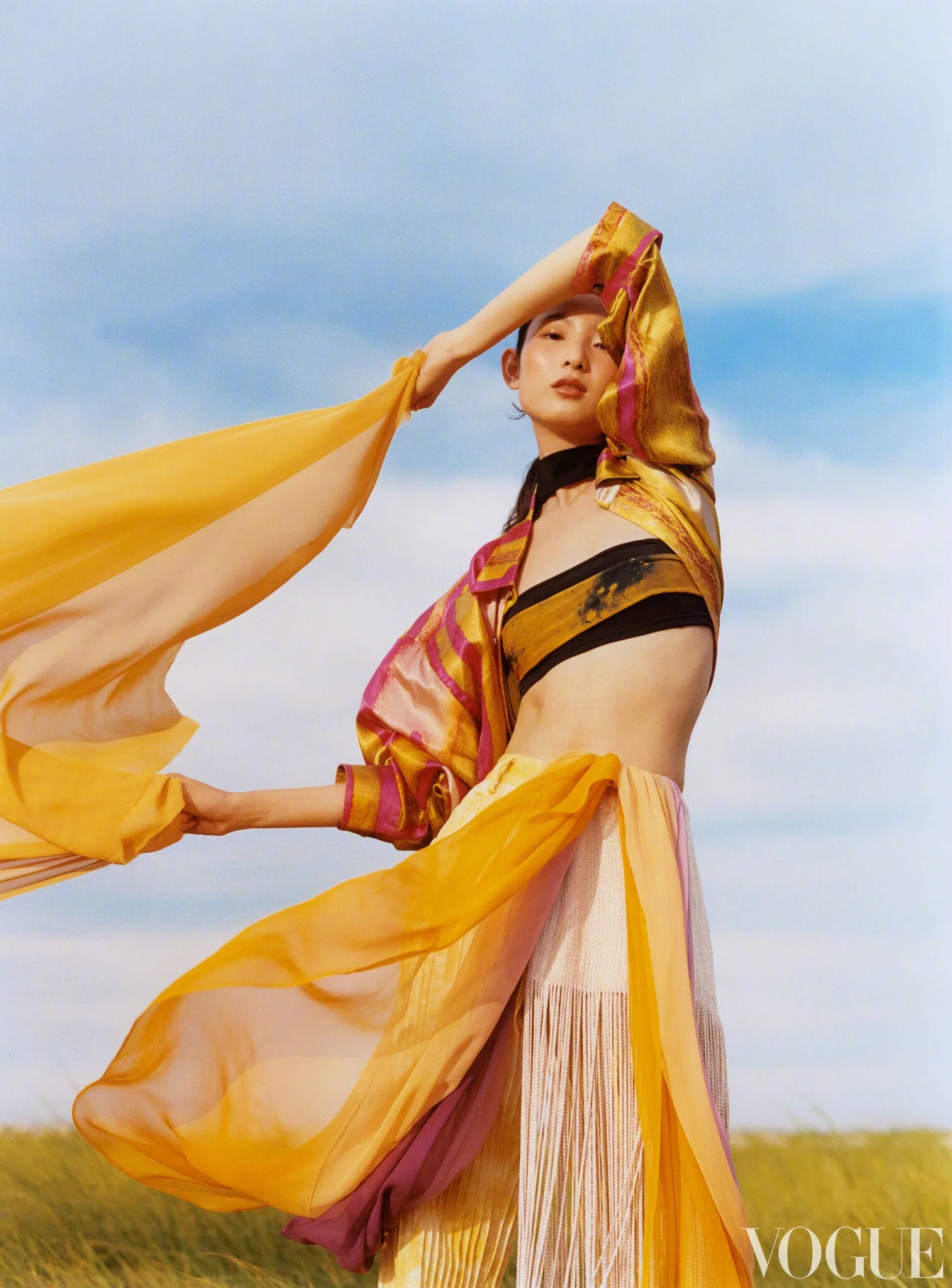 Margaret Zhang's Vogue China Debut: Fan Jinghan by Ma Hallun